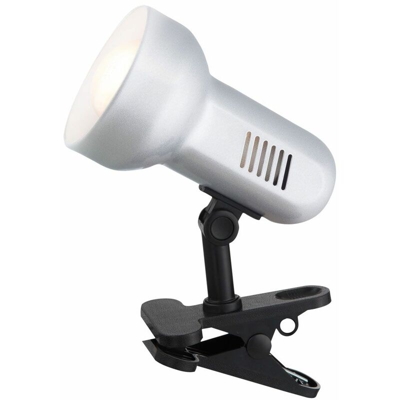 Globo - metallo di alta qualità clip-on riflettori argento metallico faretto orientabile illuminazione 5497