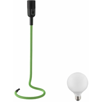 Etc-shop - Materiale Lampada da tavolo faretti divano verde illuminazione sala di lettura set incl. lampade a LED
