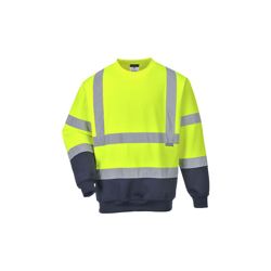 Portwest - Felpa Bicolore HI-Vis | XXL - YeNa - NEUTRO (SENZA PERSONALIZZAZIONE) precio