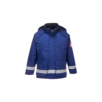 Portwest - Giacca invernale antifiamma antistatica | Royal - Small - NEUTRO (SENZA PERSONALIZZAZIONE)