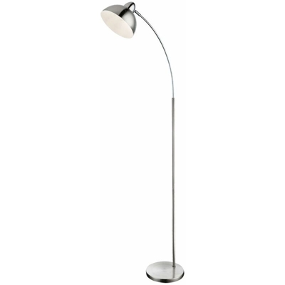 Globo - Lampada da tavolo design arco luce soggiorno camera da letto cromato riflettore girevole 24703SN