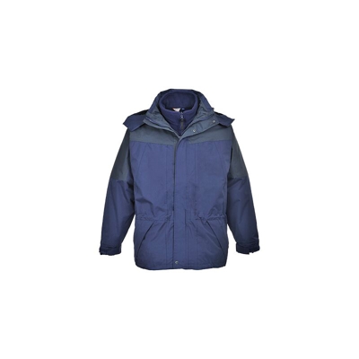 Portwest - Giacca uomo Aviemore 3 in 1 | Navy - Small - NEUTRO (SENZA PERSONALIZZAZIONE)