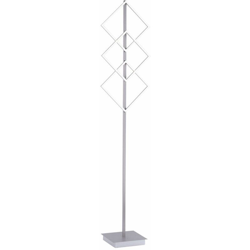 Etc-shop - Lampada da terra design a LED argento TELECOMANDO illuminazione soggiorno lampada laterale DIMMERABILE en oferta