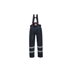 Portwest - Pantaloni Multi protezione Bizflame anti pioggia | Navy - Large - NEUTRO (SENZA PERSONALIZZAZIONE) precio