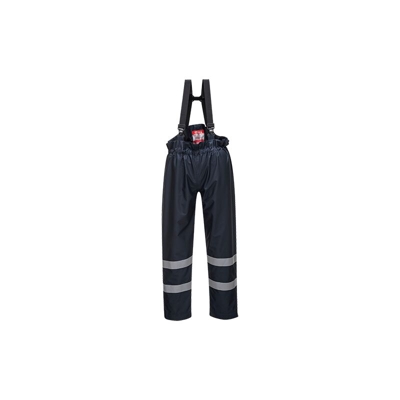 Portwest - Pantaloni Multi protezione Bizflame anti pioggia | Navy - Large - NEUTRO (SENZA PERSONALIZZAZIONE)