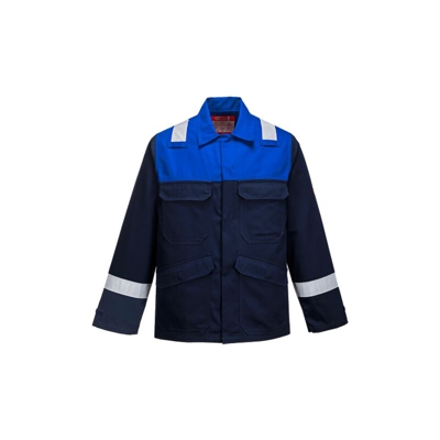 Portwest - Giacca Bizflame plus | 3 XL - NavRoy - NEUTRO (SENZA PERSONALIZZAZIONE)