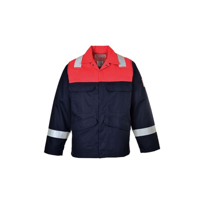 Portwest - Giacca Bizflame plus | Navy - XL - NEUTRO (SENZA PERSONALIZZAZIONE)