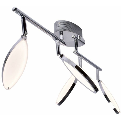 soffitto del LED lampada di illuminazione luci d'accento cromato radiatore Spot WOFI cellulare 7110.04.01.6200