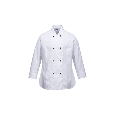 Giacca Chefs Donna Rachel | Large - White - NEUTRO (SENZA PERSONALIZZAZIONE) - PORTWEST