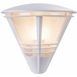 Apparecchio per faretto a parete esterno di lusso ALU lanterna portico patio lampada bianca Globo 32093W características