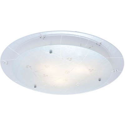 Globo - Faretto da soffitto di lusso in vetro lampada da sala da pranzo decor modello lampadario in cristallo 48079-3