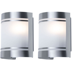 Etc-shop - Set di 2 dimmer per telecomando per illuminazione da parete per esterni in un set con illuminante a LED RGB en oferta