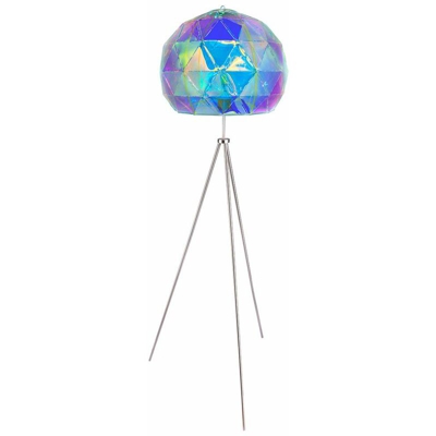 Etc-shop - Lampada da terra illuminazione sala da pranzo treppiede proiettore laterale a soffitto in un set con lampadine a LED
