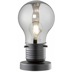 Scrittoio lampada da comodino design lampadina lampada da lettura stile industriale nero opaco FH-Lighting 850069 en oferta