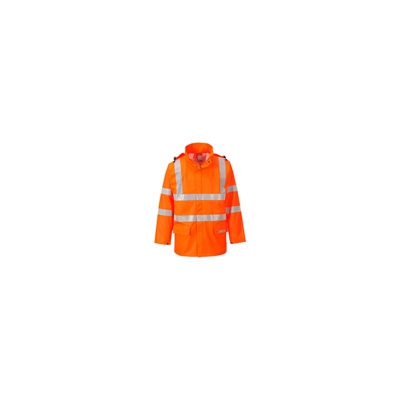 Portwest - Giacca Sealtex Flame alta visibilità | Medium - Orange - NEUTRO (SENZA PERSONALIZZAZIONE)