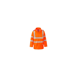 Portwest - Giacca Sealtex Flame alta visibilità | Small - Orange - NEUTRO (SENZA PERSONALIZZAZIONE) precio