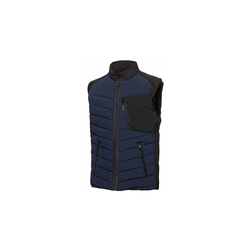 BP 1832-801-1432-2XLn - Gilet termico con fodera termica trapuntata, 100% poliestere, taglia 2XL, colore: Blu notte/Nero precio