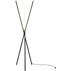 Etc-shop - Lampada da terra design a LED nera lampada da terra per soggiorno sala da pranzo lampada da terra DIMMERABILE precio