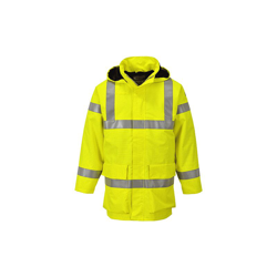 Portwest - Giacca Bizflame Rain ad alta visibilità | Medium - Yellow - NEUTRO (SENZA PERSONALIZZAZIONE) en oferta