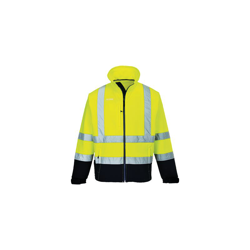Portwest - Softshell bicolore in alta visibilità | 3 XL - YeNa - NEUTRO (SENZA PERSONALIZZAZIONE) en oferta