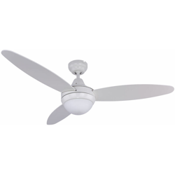 Etc-shop - Ventilatore a soffitto telecomando lampada bianca radiatore più caldo libro lampada in un set con lampada a LED precio