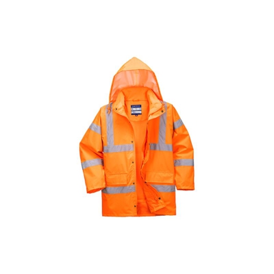 Hi-Vis traspirante Giacca traffico (Interactive) | 3 XL - Orange - NEUTRO (SENZA PERSONALIZZAZIONE) - PORTWEST