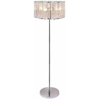 Globo - Plafoniera di lusso da salotto Illuminazione di cristallo Lampada da comodino Cromo apparecchio 15091S