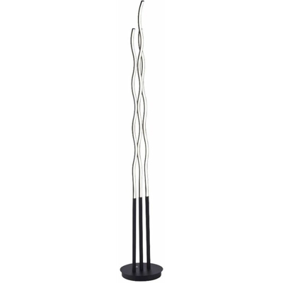 Leuchten Direkt - Lampada da tavolo a LED a luce oscillante per soggiorno design a forma di lampada nera luci Direct 15127-18