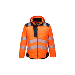 Portwest - Giacca invernale Hi-Vis PW3 | XXL - OrBk - NEUTRO (SENZA PERSONALIZZAZIONE) características