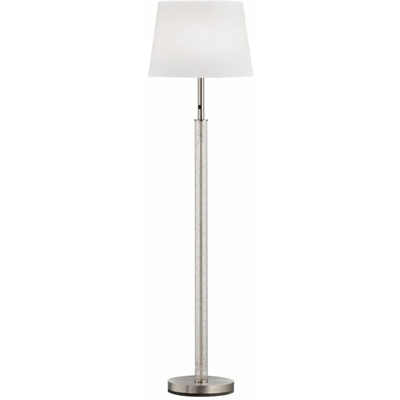 Fh-lighting - Proiettori da soffitto soggiorno decorazione sala da pranzo RGB LED fata lampada da terra tessile bianco 840002