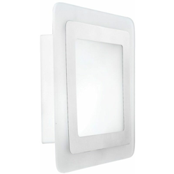 Applique da parete naturale 1 lampadina da giardino illuminazione E27 fuori dal range bianco argento IP44 Globo 32078 precio