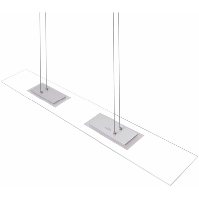 Brilliant - LED design appeso lampada da soffitto soggiorno sala da pranzo illuminazione lampada a sospensione in vetro
