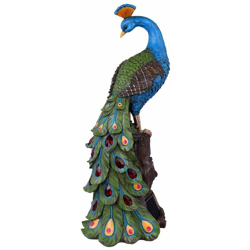 LED Solar Peacock Outdoor Lampada da giardino Decorazione Balcone Terrazze Figurina Stand Light Globo 33089 características