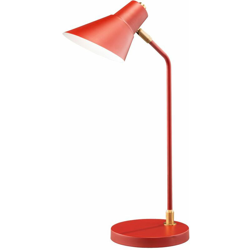 Lampada da tavolo da scrivania di design design rosso antico opaco illuminazione soggiorno lampada da lettura mobile FH-Lighting 850009 en oferta