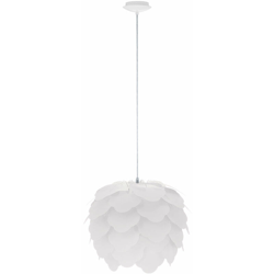 Lampada a sospensione lampada da letto di illuminazione in acciaio bianco Lampada a sospensione Eglo Filetta 92.888 en oferta