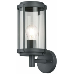 Etc-shop - Faretto da parete telecomando ALU lampada da giardino lampada da esterno dimmerabile nera in set con illuminazione a LED RGB precio