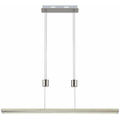 Nino Leuchten - Lampada a sospensione a LED RGB sala da pranzo lampada da soffitto in cristallo dimmerabile REMOTE CONTROL Nino Leuchten 31730101