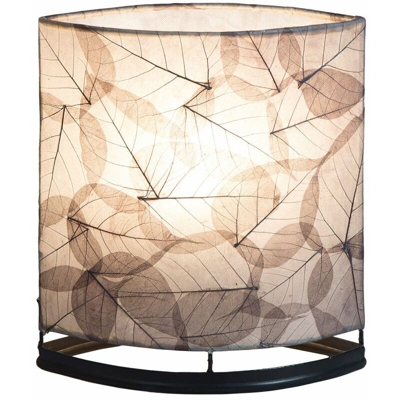 Lampada da comodino lampada da tavolo design foglio lampada da lettura in tessuto telecomando dimmerabile grigio in un set che include lampadine LED