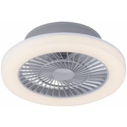Leuchten Direkt - LED ventilatore da soffitto soggiorno sala da pranzo illuminazione lampada commutabile separatamente LeuchtenDirekt 14645 -55 precio