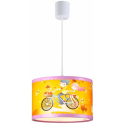 Jens Stolte Leuchten - 7 watt di soffitto del LED Lampada a sospensione lampada a sospensione lampada sala giochi per bambini gialli amici 22072/01 / características