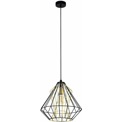 Etc-shop - Lampada da soffitto a sospensione gabbia illuminazione sala da pranzo TELECOMANDO in un set comprensivo di lampade LED RGB