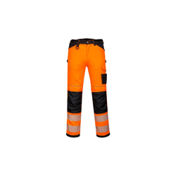 Pantaloni da lavoro Hi-Vis PW3 | 48 - OrBk - NEUTRO (SENZA PERSONALIZZAZIONE) - PORTWEST en oferta