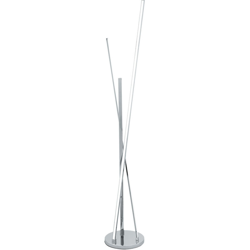 Piantana LED design ALU piantana cromo illuminazione soggiorno 96324 - Eglo precio
