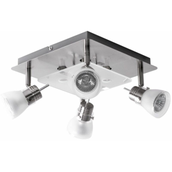 Design plafoniera soggiorno illuminazione lampada in vetro a macchie d'argento mobili - BRILLIANT precio