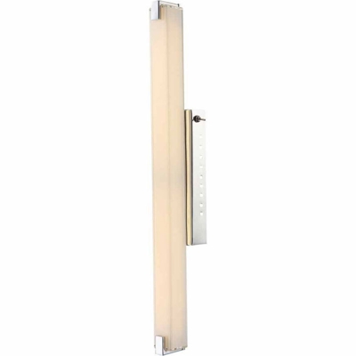 LED 15W qualità parete lampada corridoio interruttore vetro cromo EEK A Globo 67061W1