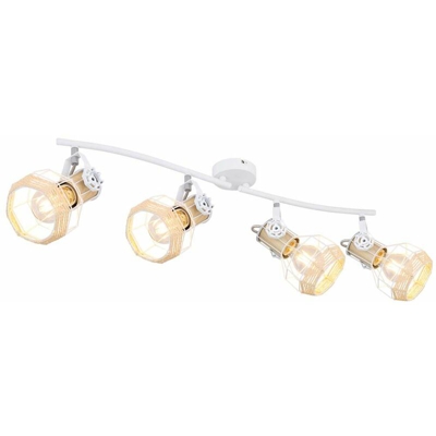 Globo - Plafoniera faretti illuminazione faretti orientabili soggiorno camera da letto