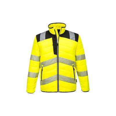 Portwest - Giacca Baffle PW3 Alta Visbilità | 4XL - YeBk - NEUTRO (SENZA PERSONALIZZAZIONE)