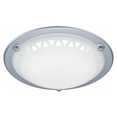 Lampada da parete a soffitto a LED 10 watt lampada metallo vetro satinato TRIO PACCO 677111087 - TRIO LEUCHTEN GMBH