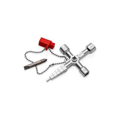 00 11 04 Chiave universale 'Profi-Key' per tutti i sistemi di chiusura più comuni 90 mm - Knipex