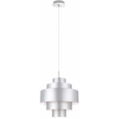 argento alluminio lampada luce lampada a sospensione soffitto del LED attaccatura 7 watt - ETC-SHOP